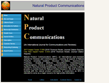 Tablet Screenshot of naturalproduct.us